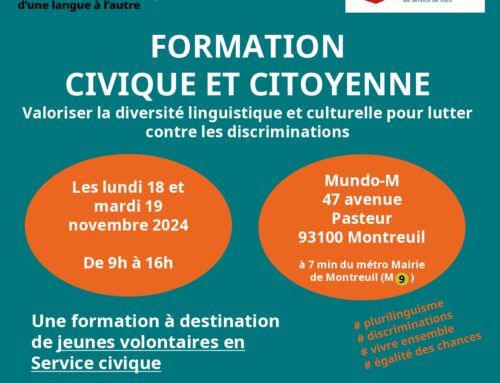 Une nouvelle formation DULALA pour les jeunes en service civique !